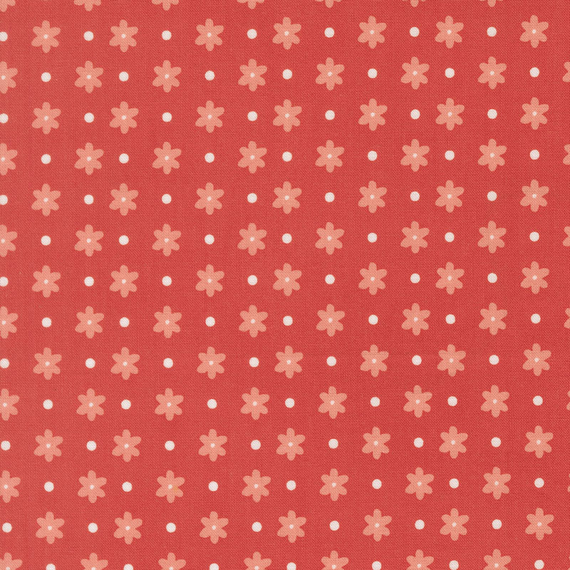 Poinsettia And Pear By Sherri & Chelsi For Moda - Geranium