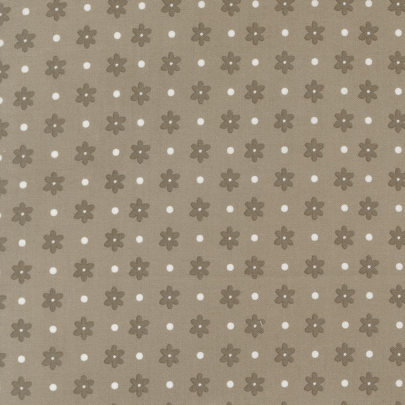 Poinsettia And Pear By Sherri & Chelsi For Moda - Stone