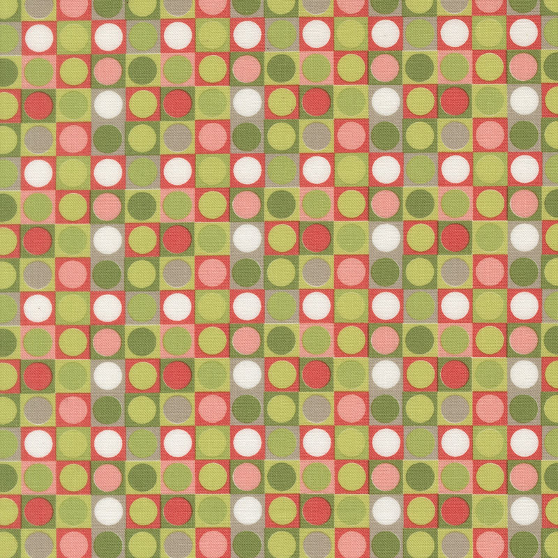 Poinsettia And Pear By Sherri & Chelsi For Moda - Evergreen