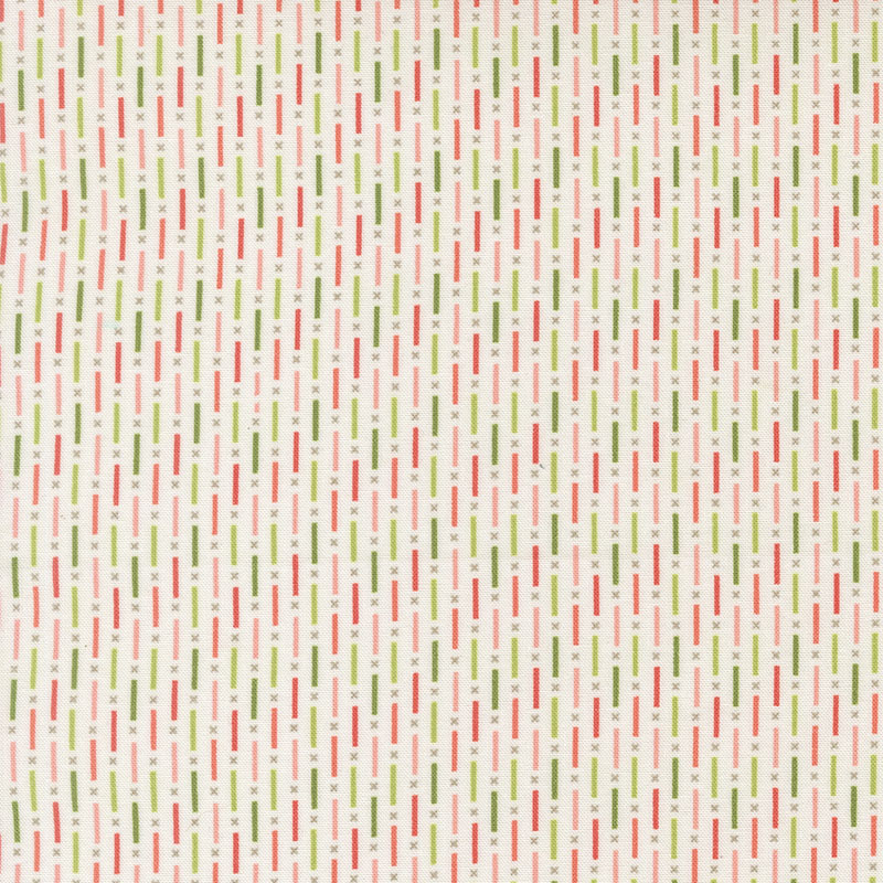 Poinsettia And Pear By Sherri & Chelsi For Moda - Cloud