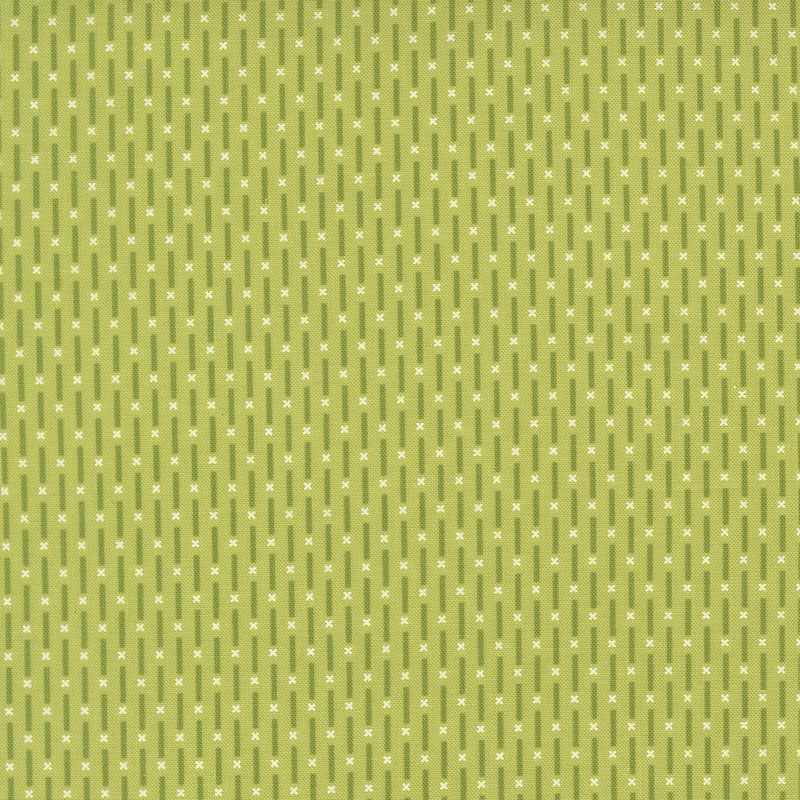 Poinsettia And Pear By Sherri & Chelsi For Moda - Pistachio