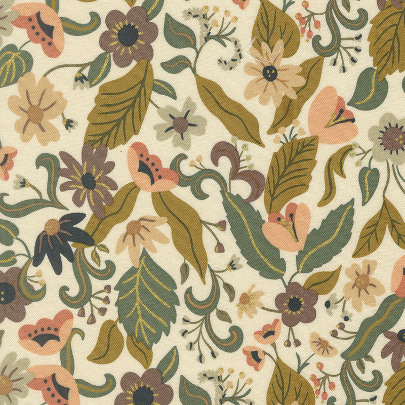 Sunlit Ruins By Jessica Rose For Moda - Cream