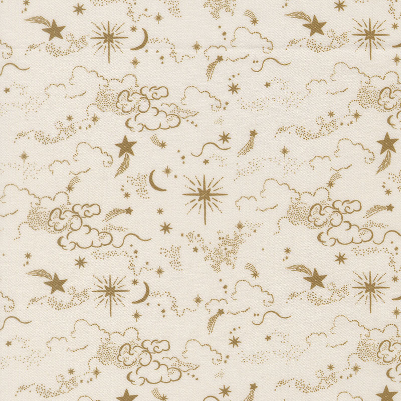 Silent Night By Watercolour Heart For Moda - Digital Print - Lamb