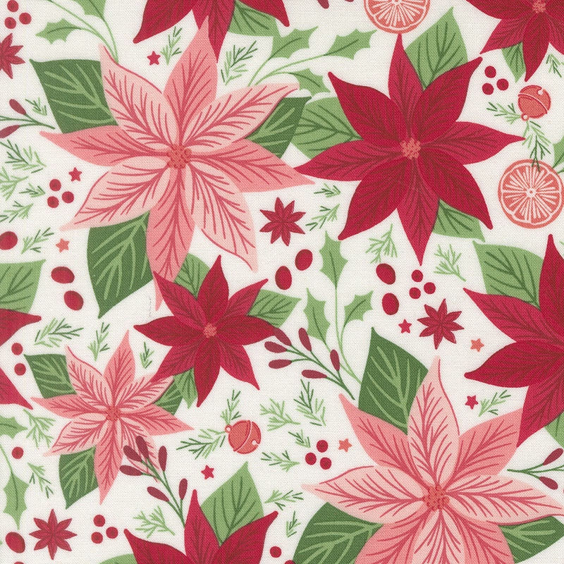 Merrily On High By Sweetfire Road For Moda - Snow