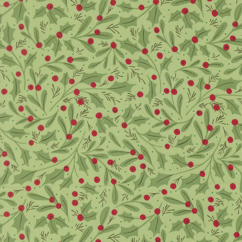 Merrily On High By Sweetfire Road For Moda - Evergreen