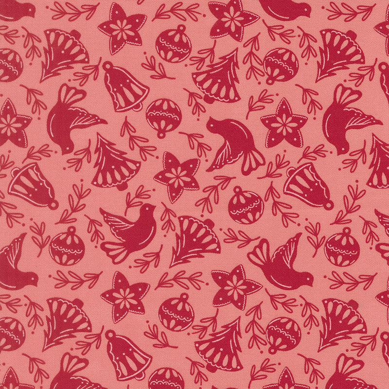 Merrily On High By Sweetfire Road For Moda - Blush
