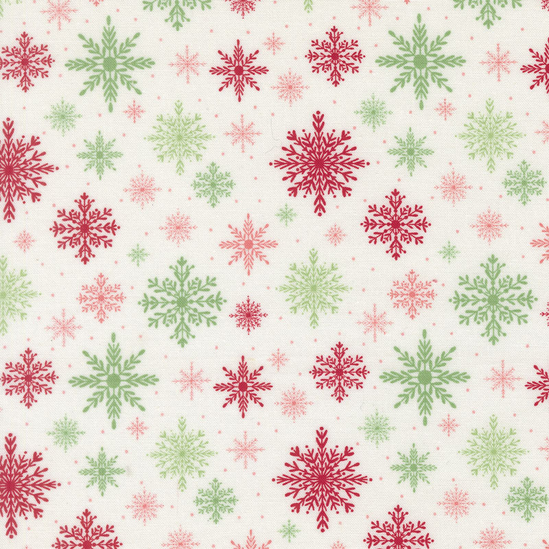 Merrily On High By Sweetfire Road For Moda - Snow