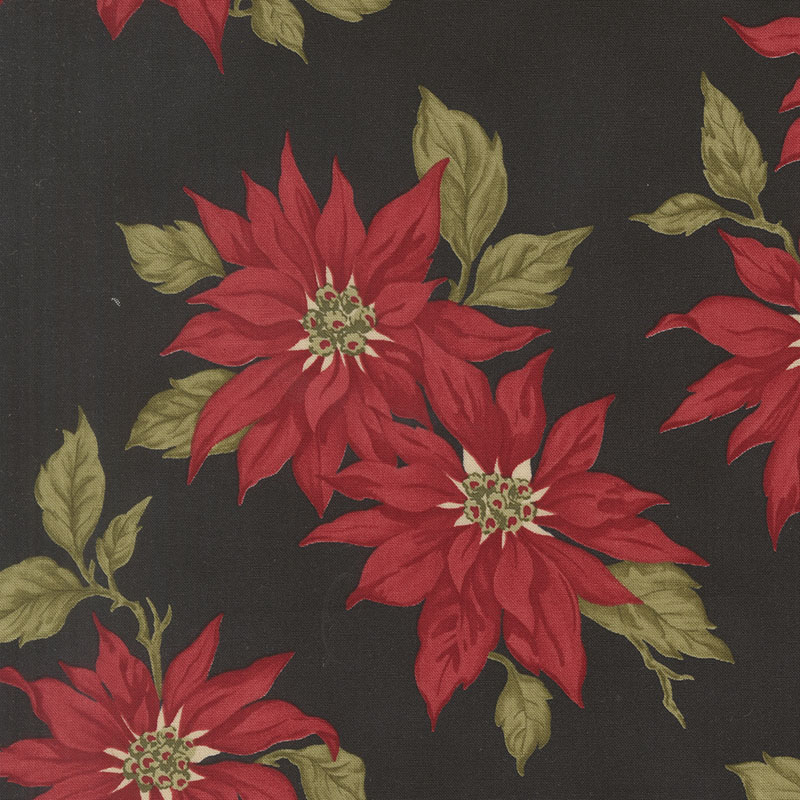Candlelight Christmas By 3 Sisters For Moda - Crimson