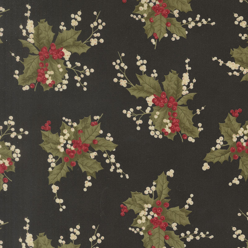 Candlelight Christmas By 3 Sisters For Moda - Crimson