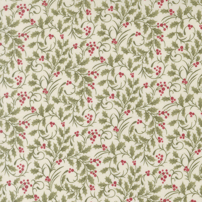 Candlelight Christmas By 3 Sisters For Moda - Sage