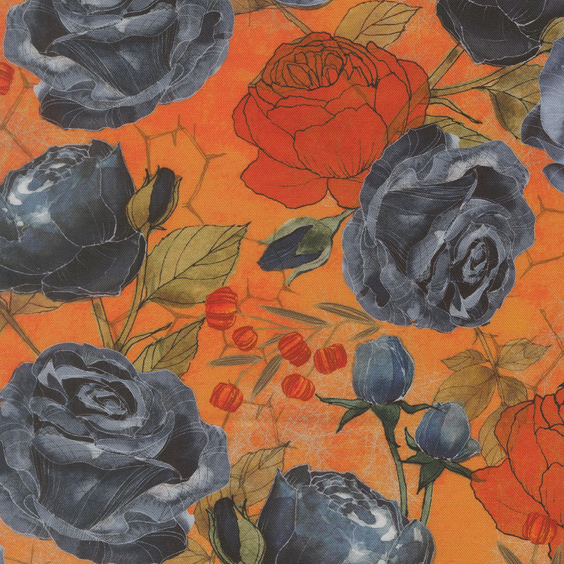 Coven By Robin Pickens For Moda - Pumpkin