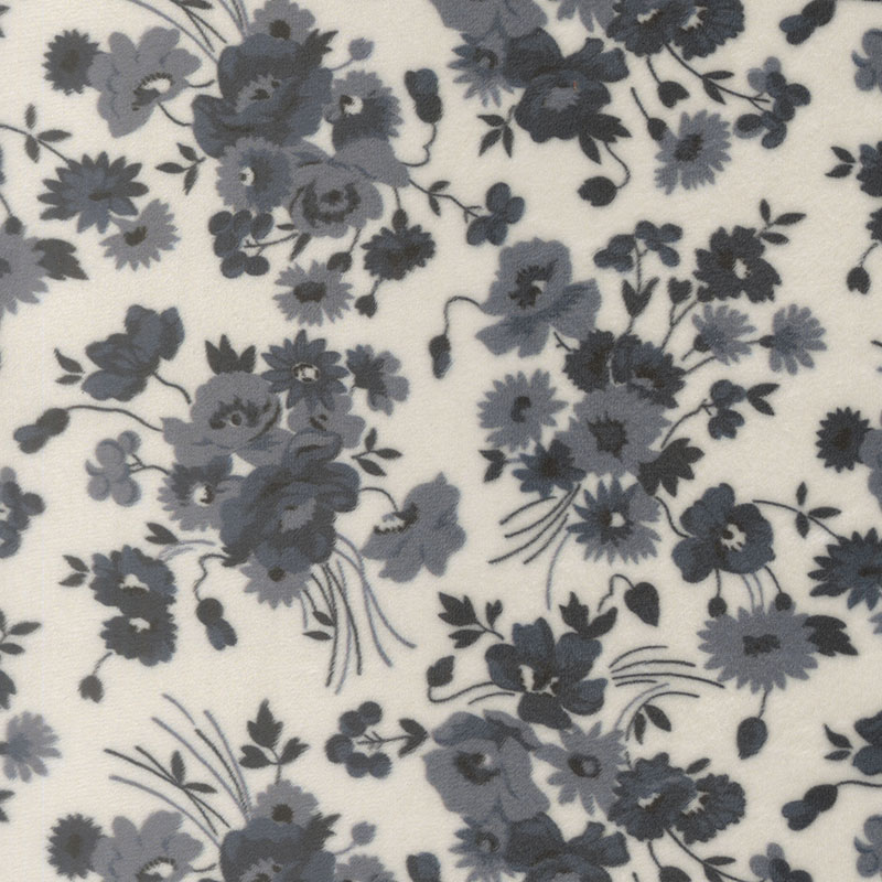 Nantucket Summer Quilting Cuddle By Camille Roskelley For Moda With Shannon Fabrics - Cream - Navy