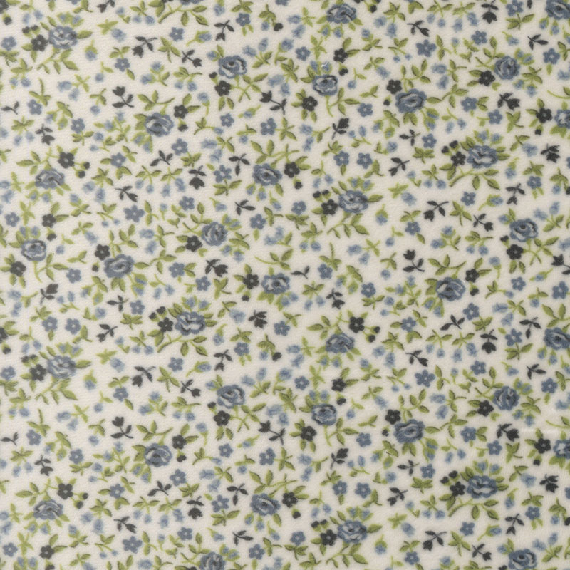Nantucket Summer Quilting Cuddle By Camille Roskelley For Moda With Shannon Fabrics - Cream - Blue