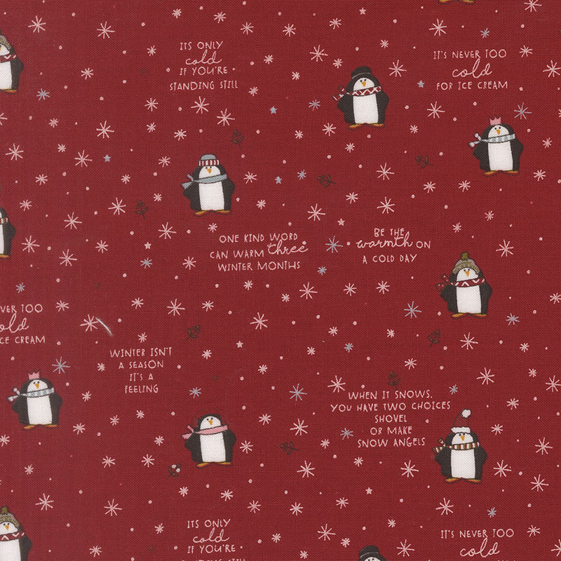Chilly By Sweetwater For Moda - Red