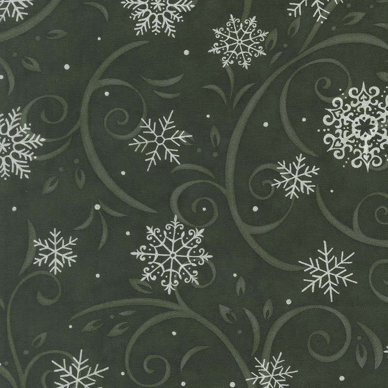 When Snow Falls By Deb Starin For Moda - Holly