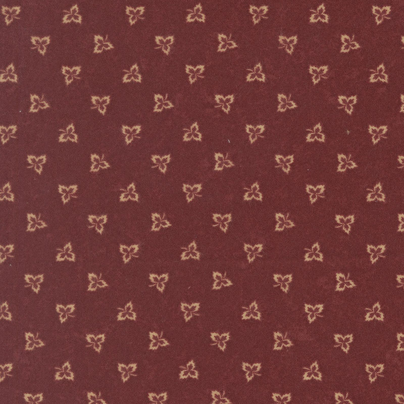 Flannel Season By Kansas Troubles For Moda - Barn Red