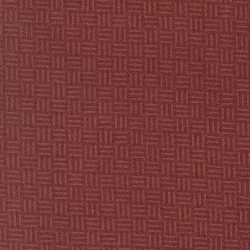 Flannel Season By Kansas Troubles For Moda - Barn Red
