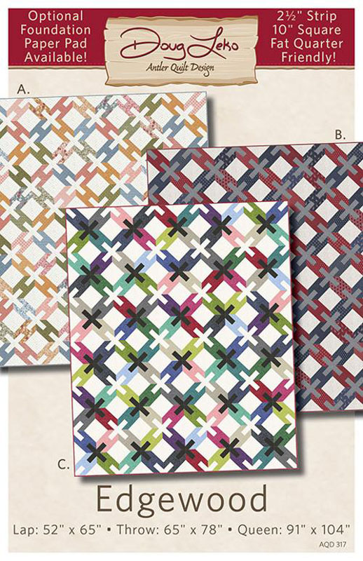 Edgewood Pattern By Antler Quilt Design For Moda - Min. Of 3