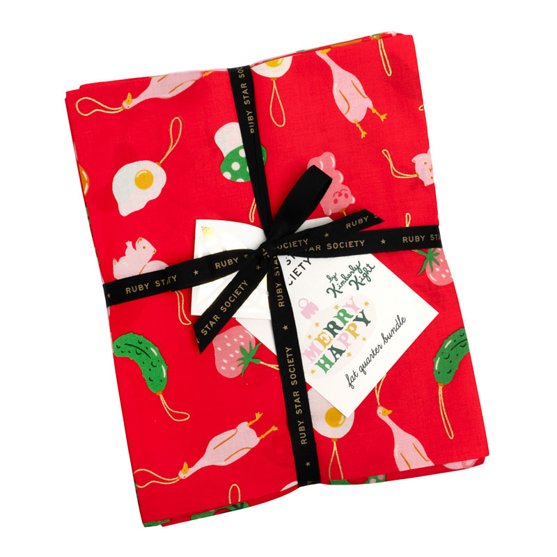 Merry Happy Fat 1/4\'s By Moda - 27 Pcs
