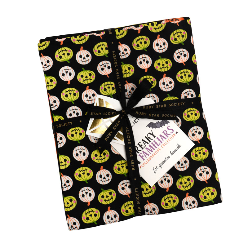 Freaky Familiars Fat 1/4\'s By Moda - 24 Pcs