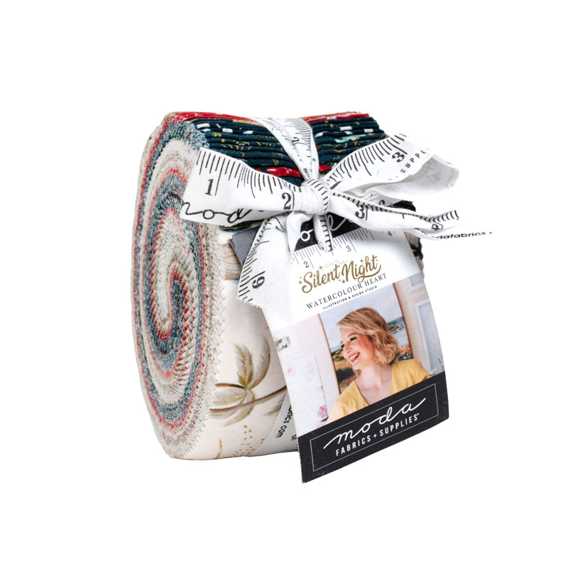 Silent Night Jelly Rolls By Moda - Packs Of 4