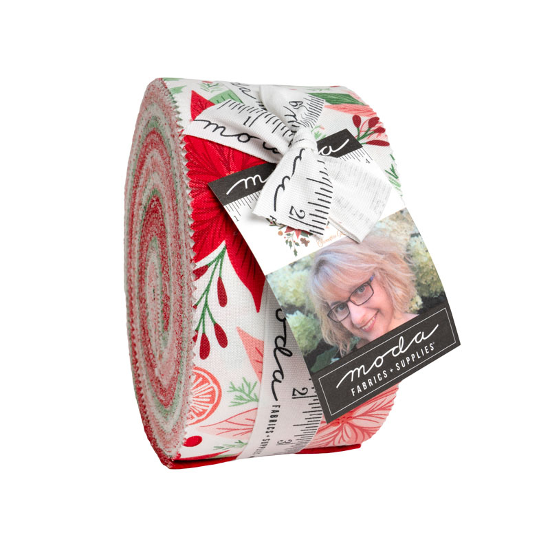 Merrily On High Jelly Rolls By Moda - Packs Of 4