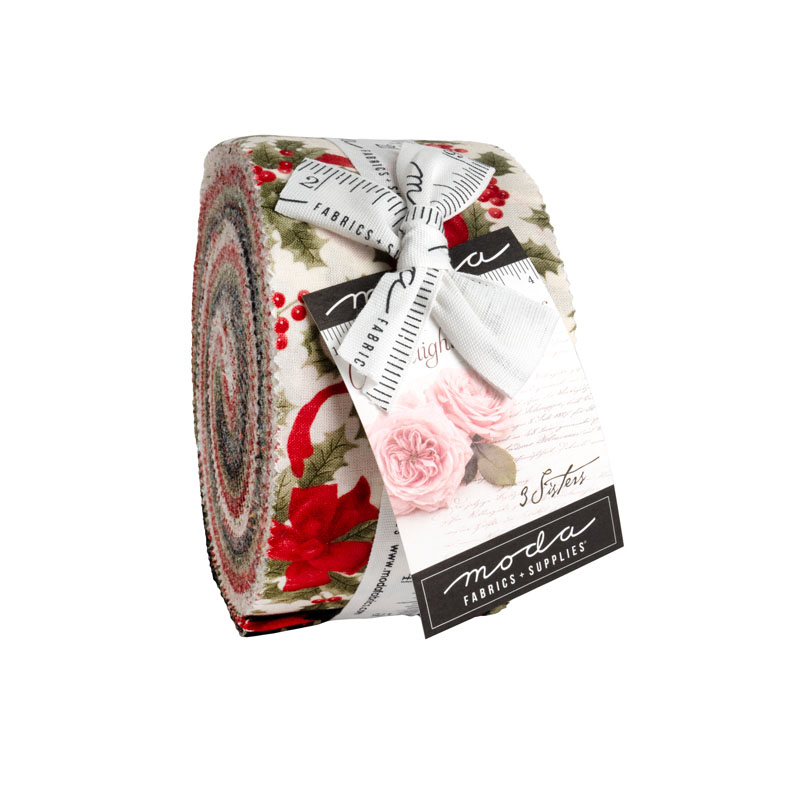 Candlelight Christmas Jelly Rolls By Moda - Packs Of 4