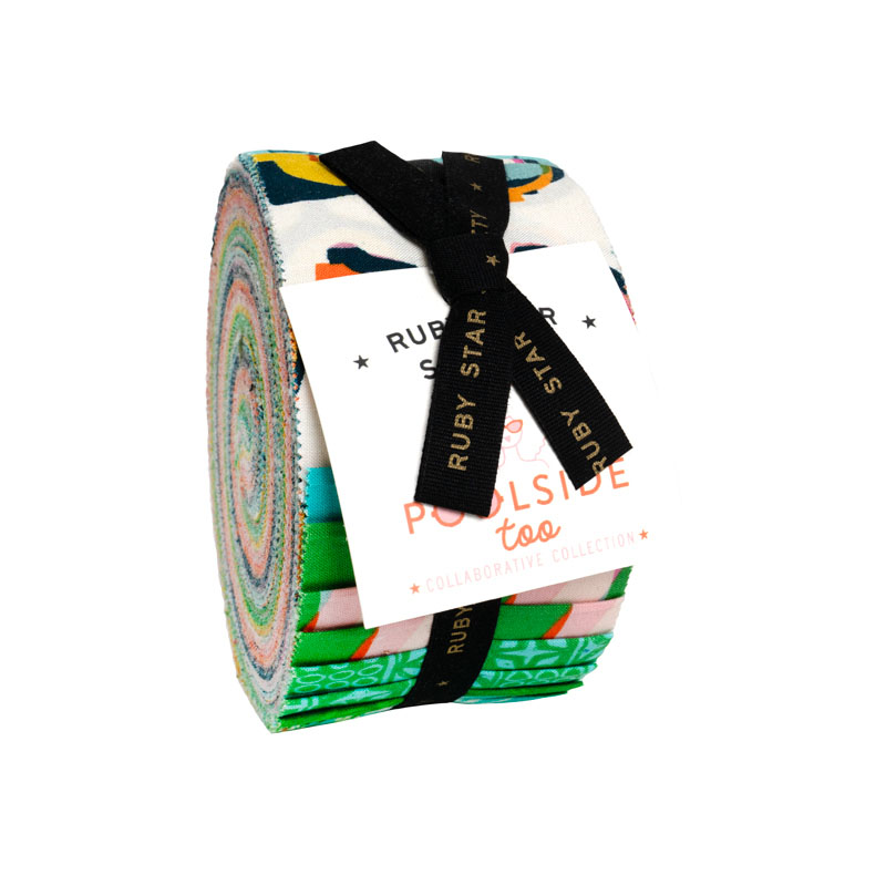 Poolside Too Jelly Rolls By Moda - Packs Of 4