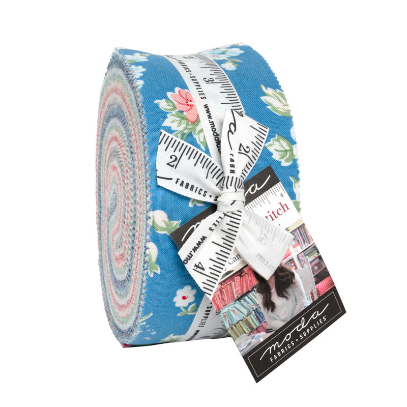 A Cat Named Stitch Jelly Rolls By Moda - Packs Of 4