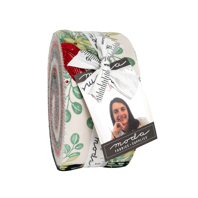 When Snow Falls Jelly Rolls By Moda - Packs Of 4