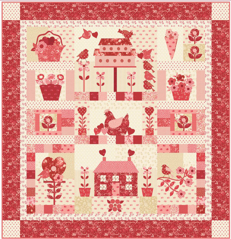 Petals And Polka Dots Kit By Bunny Hill Designs For Moda