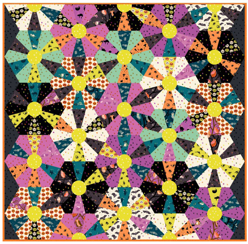 Freaky Familiars - Fun Fair Quilt Kit By Ruby Star Society For Moda