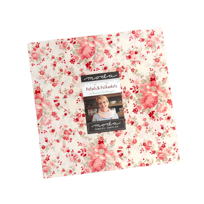 Petals And Polka Dots Layer Cakes By Moda - Packs Of 4