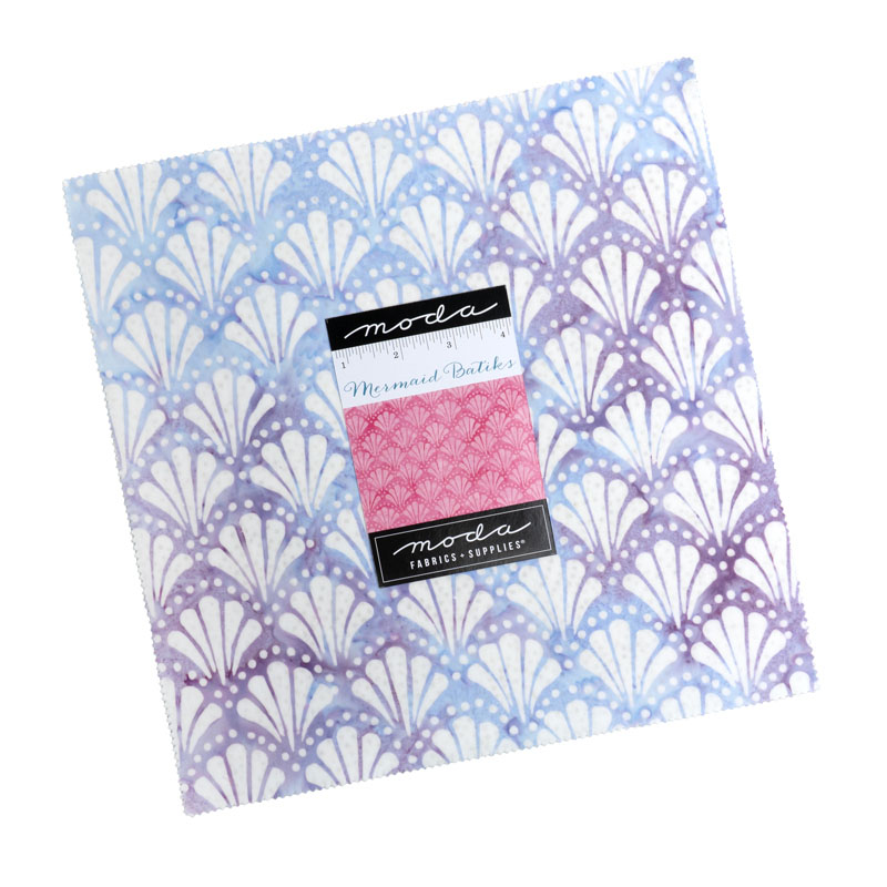 Mermaid Batiks  Layer Cakes By Moda - Packs Of 4