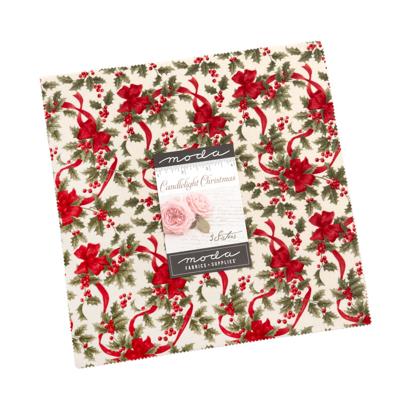 Candlelight Christmas Layer Cakes By Moda - Packs Of 4