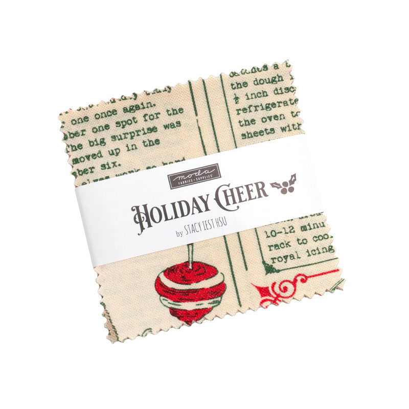 Holiday Cheer Mini Charm Packs By Moda - Packs Of 24