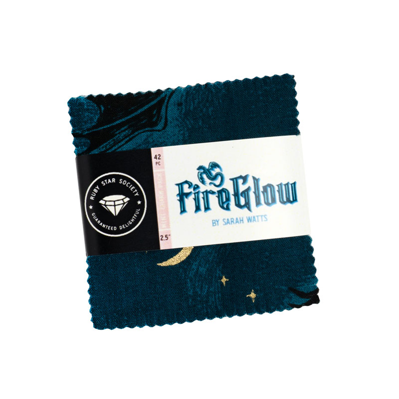 Fire Glow Mini Charm Packs By Moda - Packs Of 24