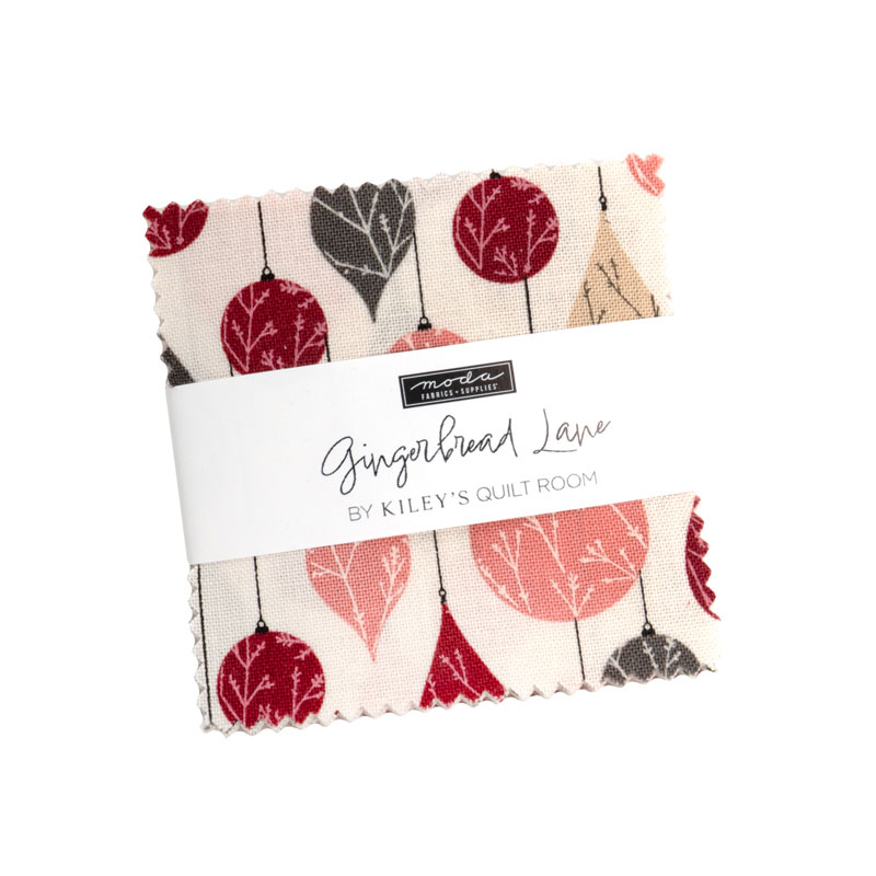 Gingerbread Lane Mini Charm Packs By Moda - Packs Of 24