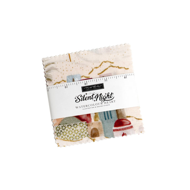 Silent Night Mini Charm Packs By Moda - Packs Of 24
