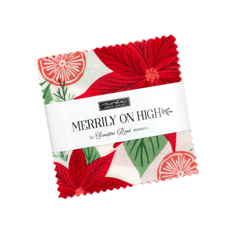 Merrily On High Mini Charm Packs By Moda - Packs Of 24