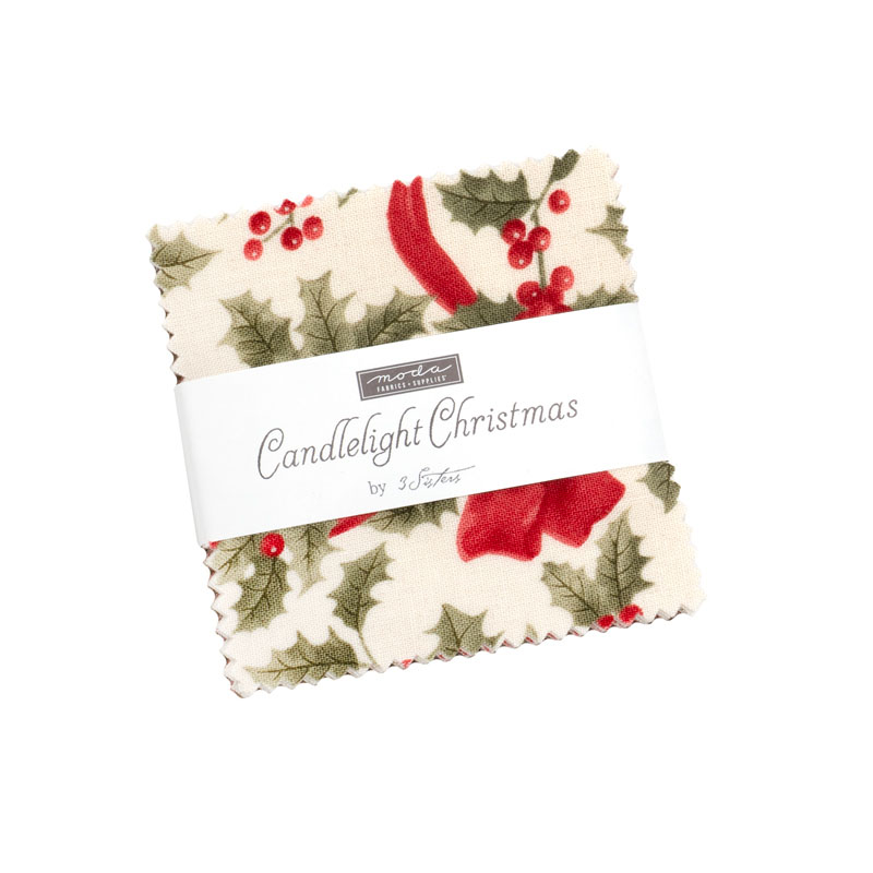 Candlelight Christmas Mini Charm Packs By Moda - Packs Of 24