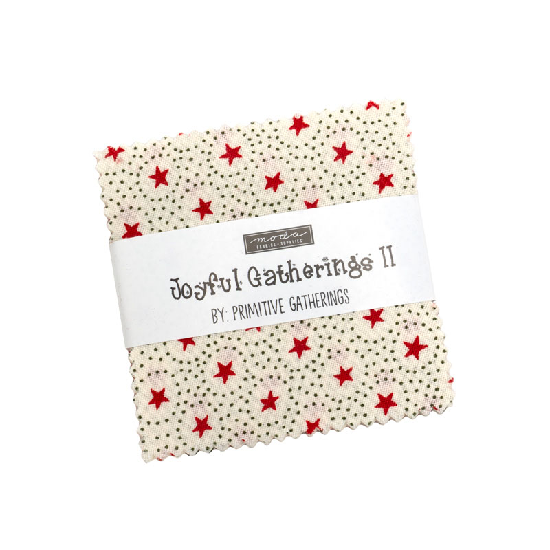 Joyful Gatherings Ii Mini Charm Packs By Moda - Packs Of 24