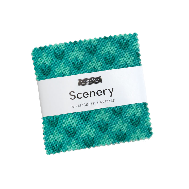 Scenery Mini Charm Packs By Moda - Packs Of 24