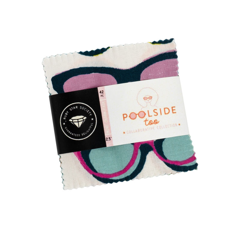 Poolside Too Mini Charm Packs By Moda - Packs Of 24