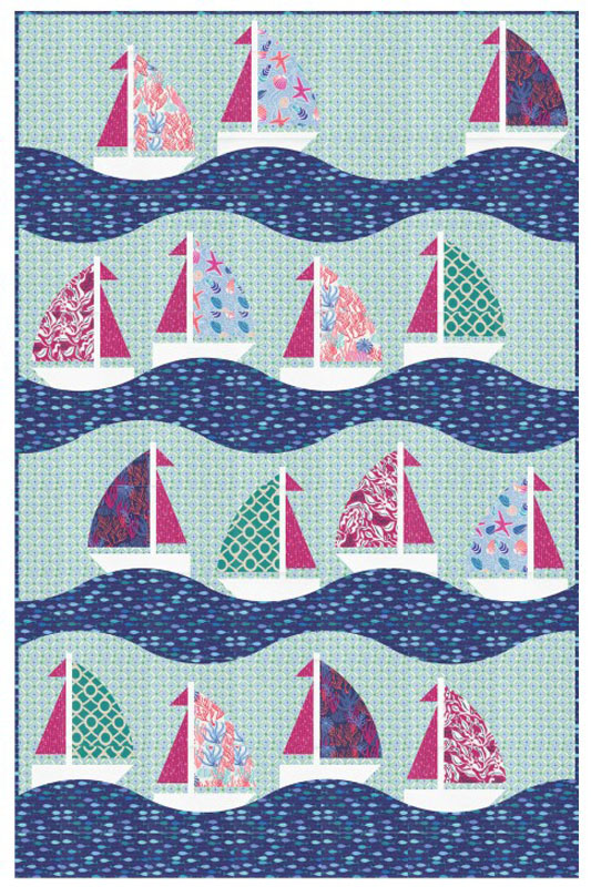 Newport Sails Pattern By Everyday Stitches For Moda - Minimum Of 3