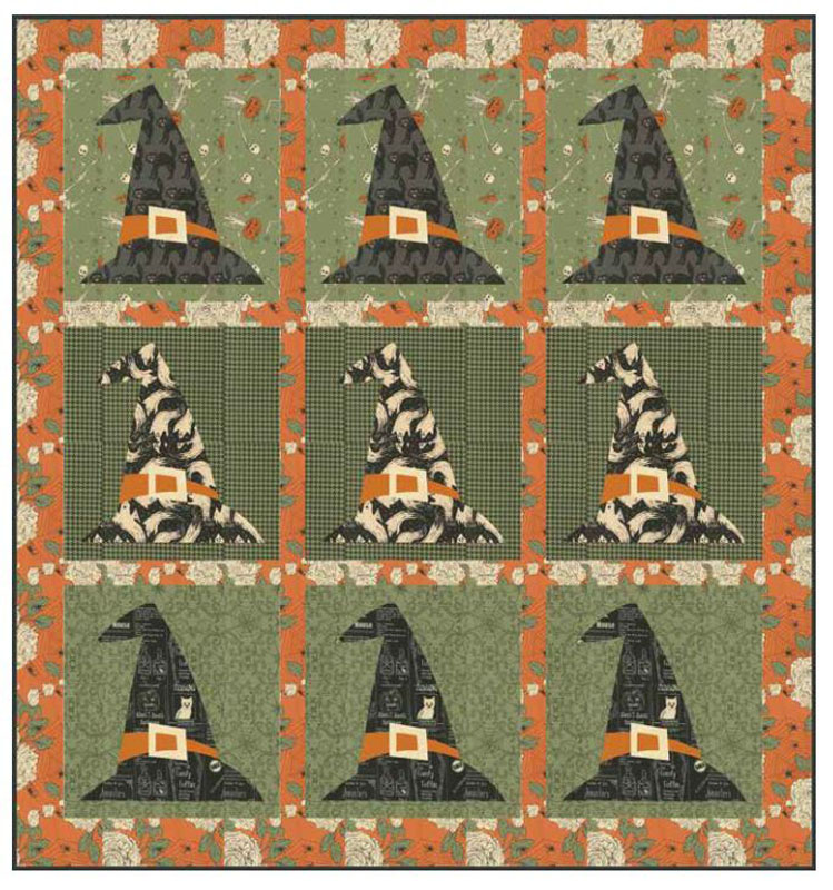 Hester\'s Hat Pattern By Everyday Stitches For Moda - Minimum Of 3