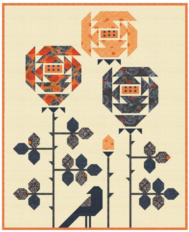 Visitor Among The Roses Pattern By Robin Pickens For Moda - Minimum Of 3