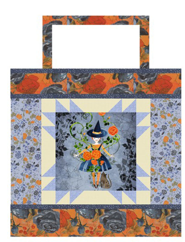 Happy Helper Tote Pattern By Robin Pickens For Moda - Minimum Of 3