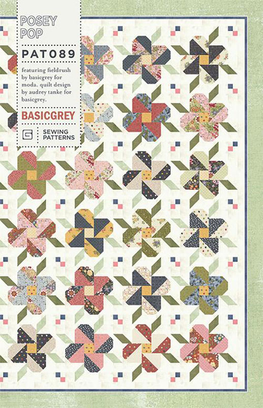Posey Pop Pattern By Basicgrey For Moda - Minimum Of 3