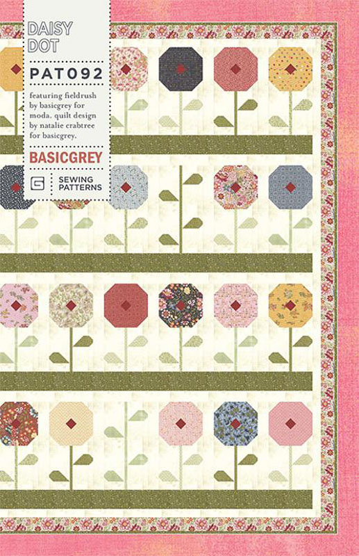 Daisy Dot Pattern By Basicgrey For Moda - Minimum Of 3